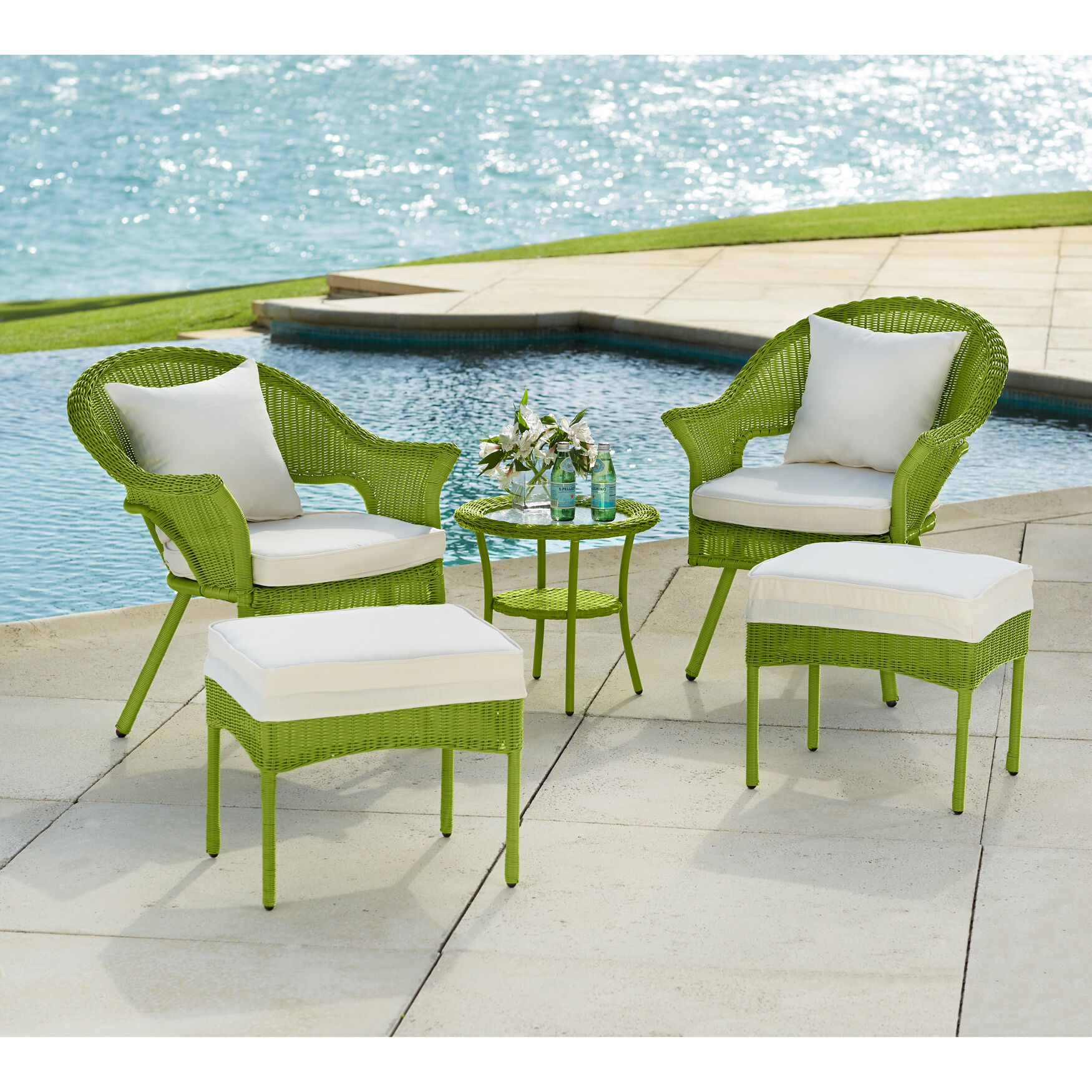 roma all weather wicker stacking chairs