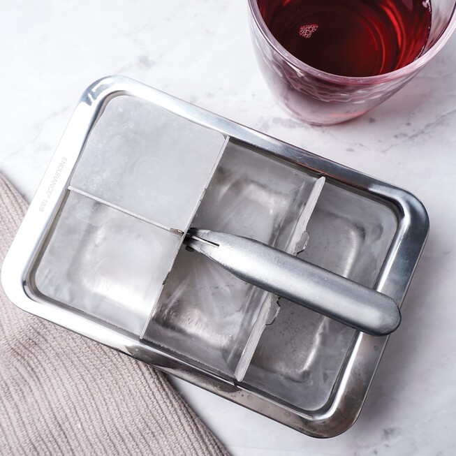 Martha Stewart Collection King Ice Cube Tray & Lid, Created for