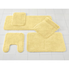 Set of 2 Edge Collection Sand 100% Cotton Rectangle Bath Rug - Better Trends