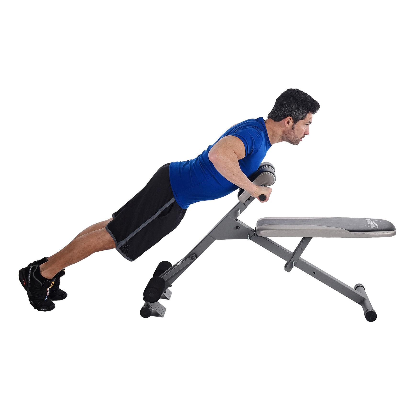 Ab Hyperextension Bench Pro Home Fitness Equipment Brylane Home