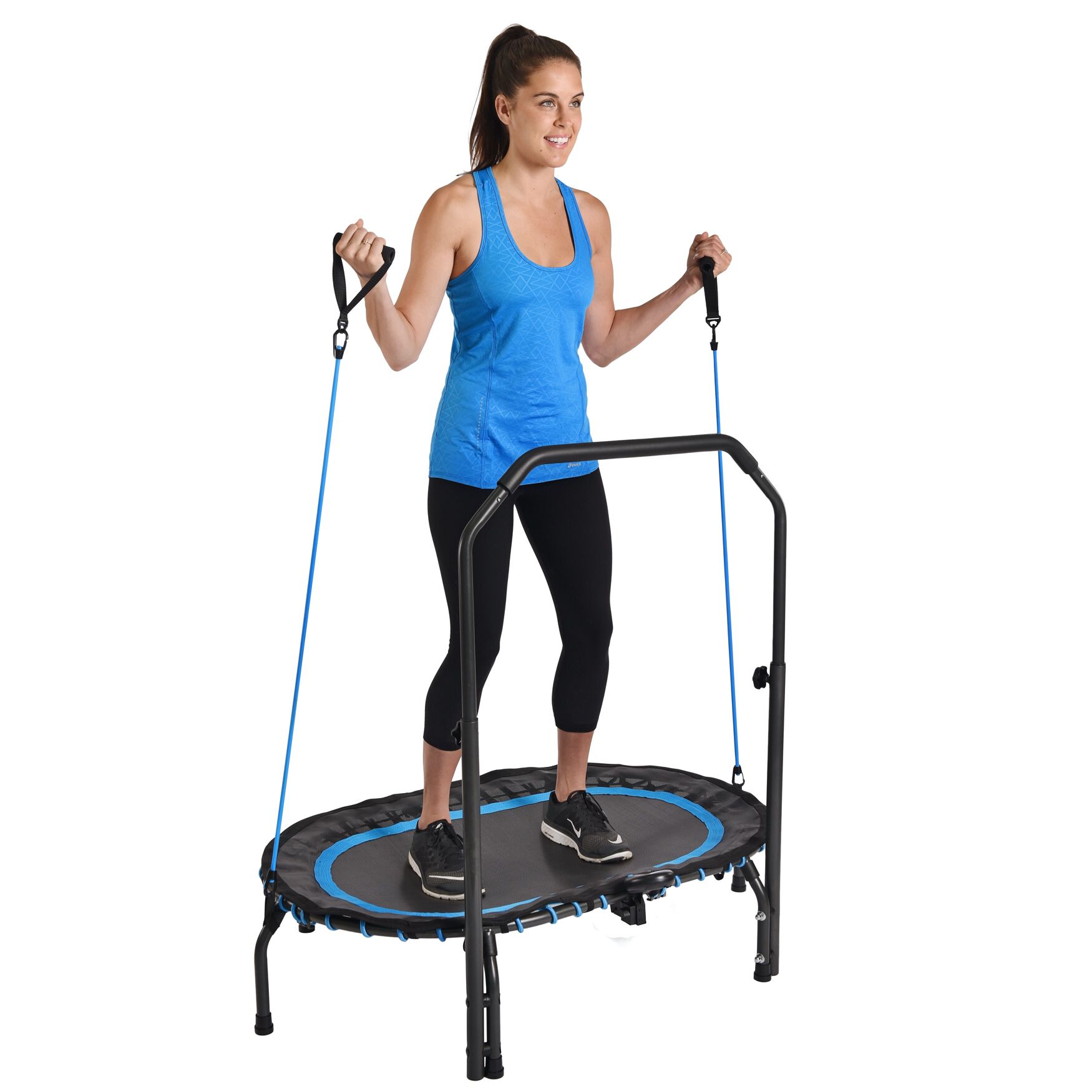 Stamina InTone Oval Fitness Trampoline w DVD Brylane Home