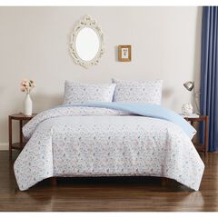 Wynette Multi Colored Jacobean Floral- Comforter Set
