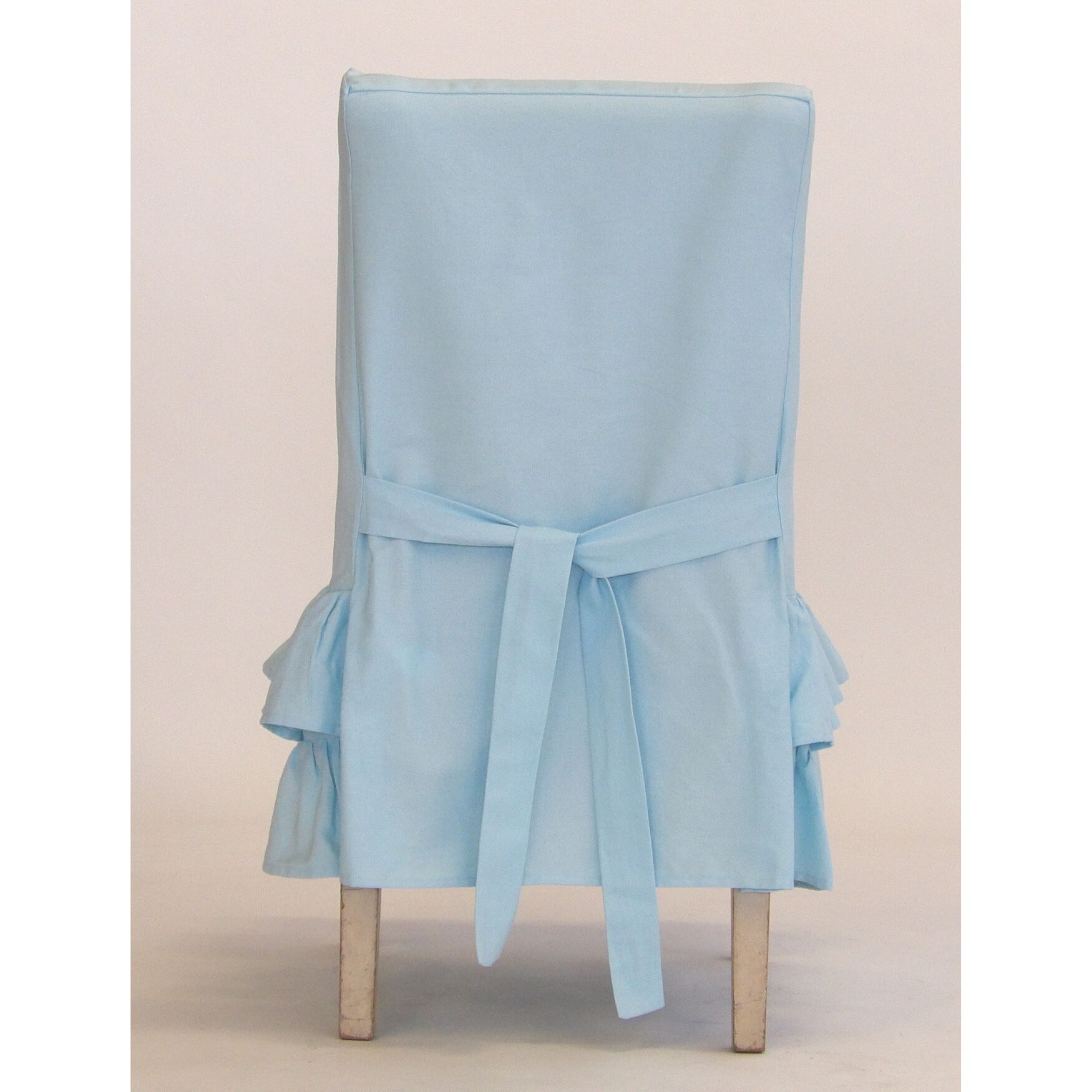 blue dining chair slipcovers