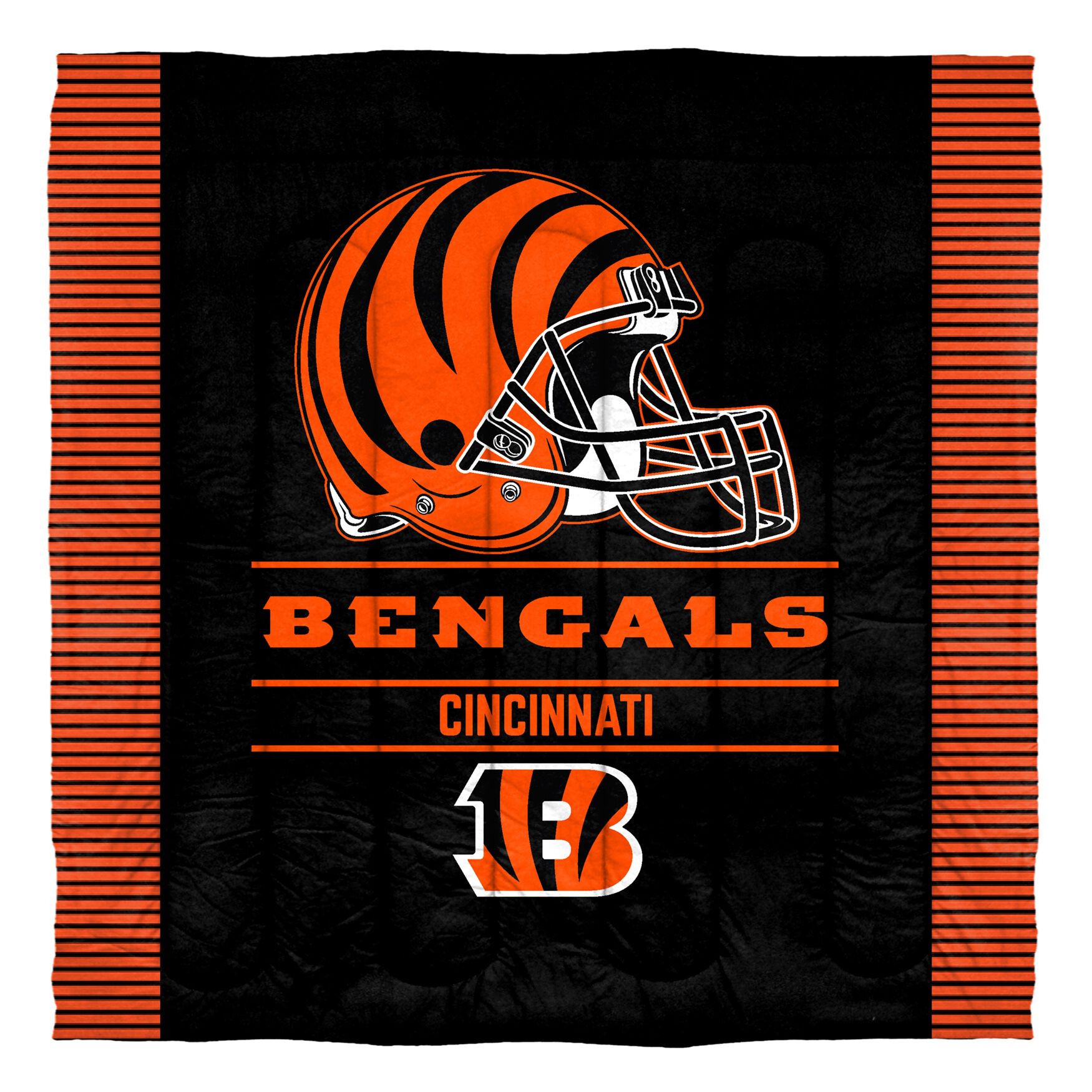 COMFORTER SET DRAFT-BENGALS