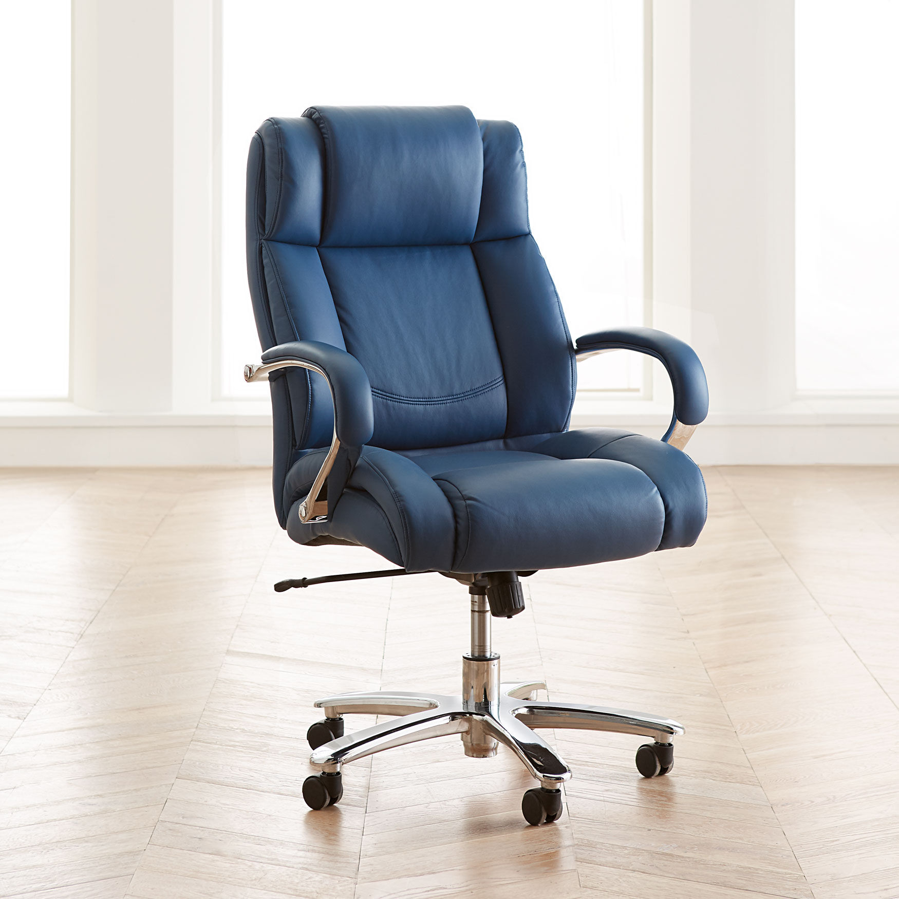 extra wide armless office chair