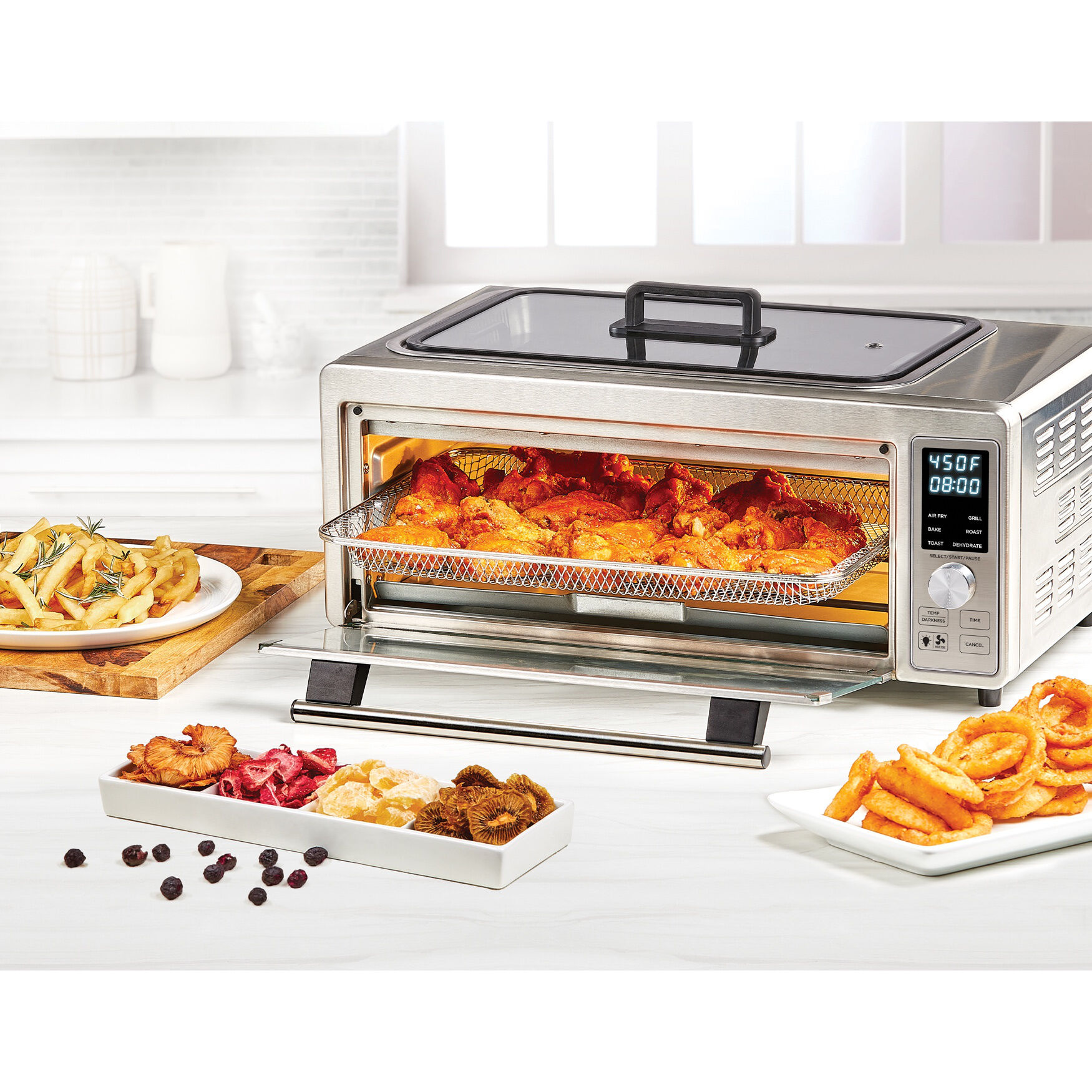 Brylanehome Double Door Convection Oven, Stainless 