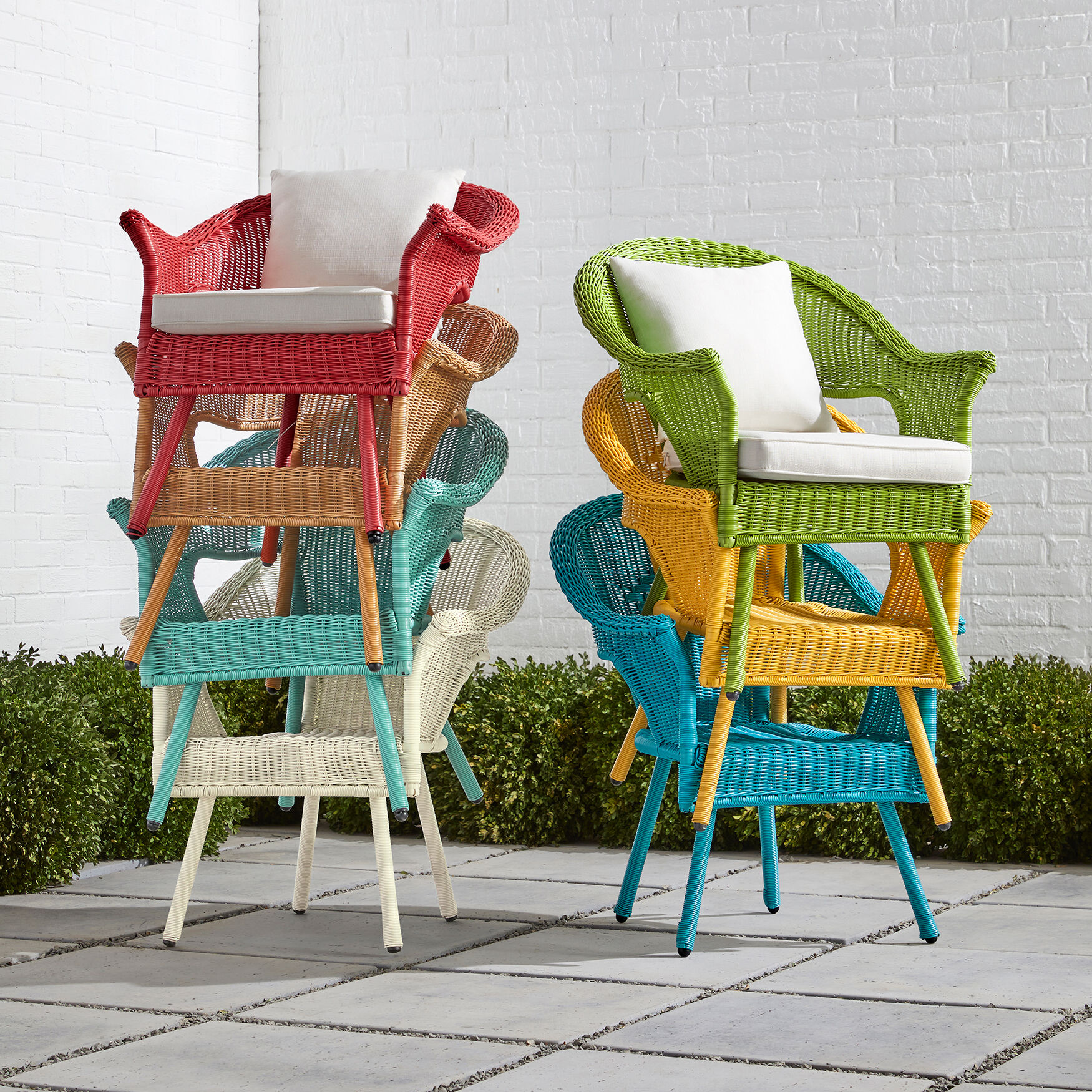 roma all weather wicker chairs