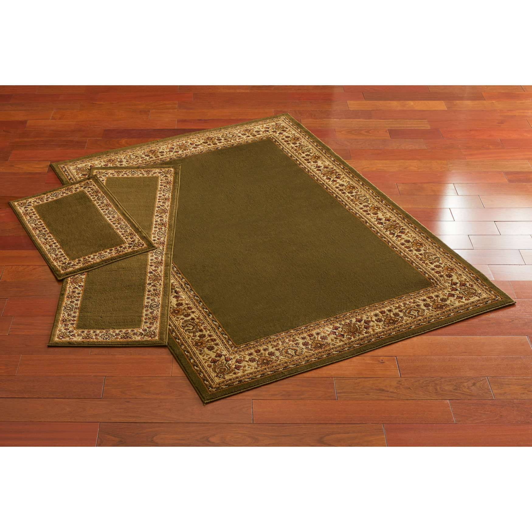 Decorative 3-Pc. Rug Set with Runner | Brylane Home