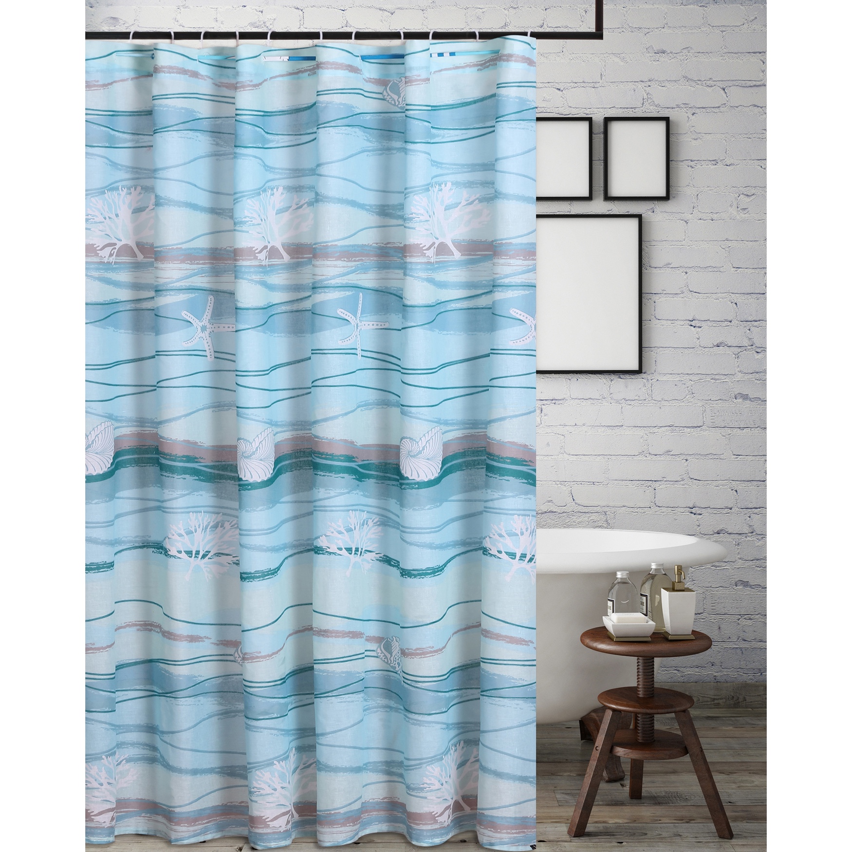 at home shower curtains