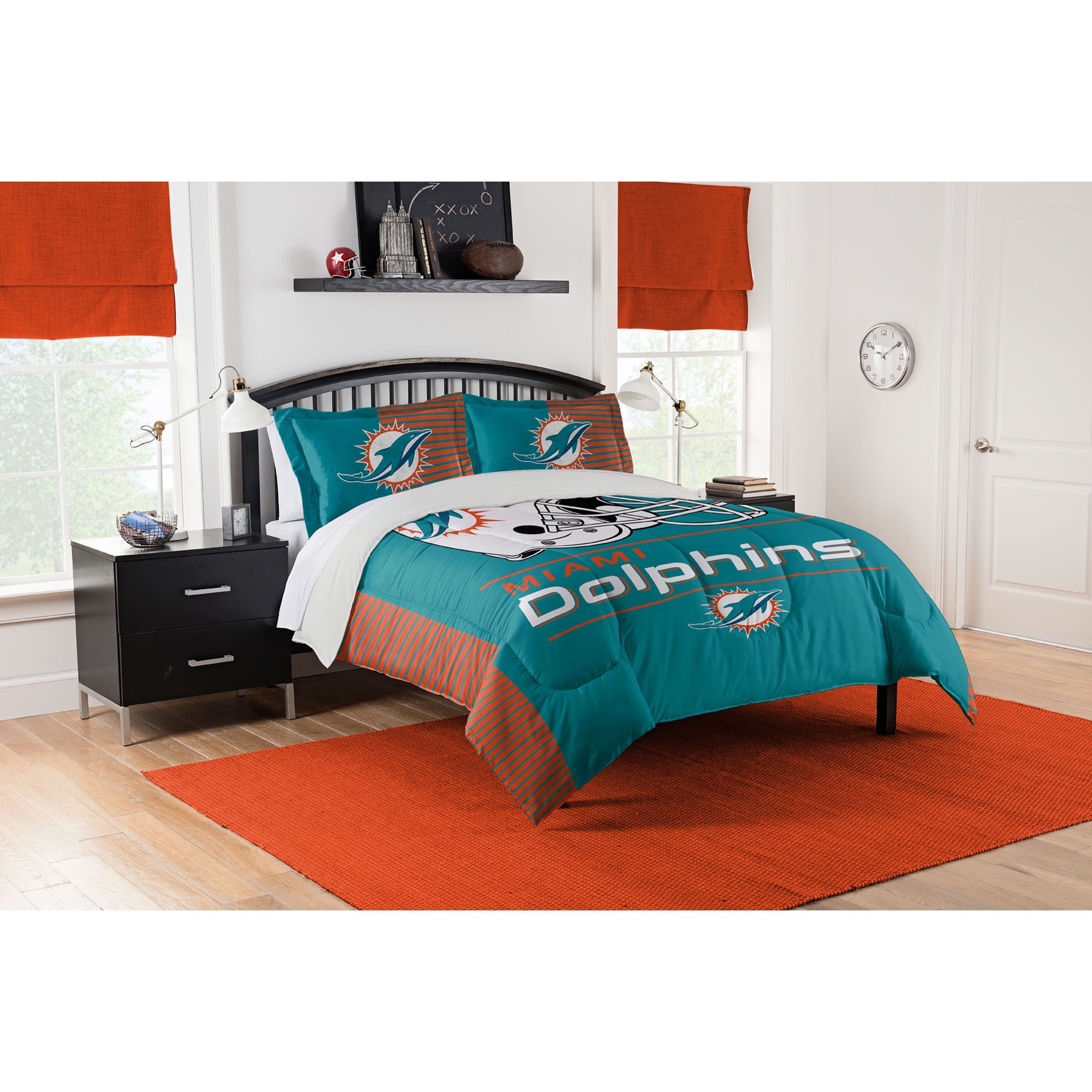 COMFORTER SET DRAFT-DOLPHINS