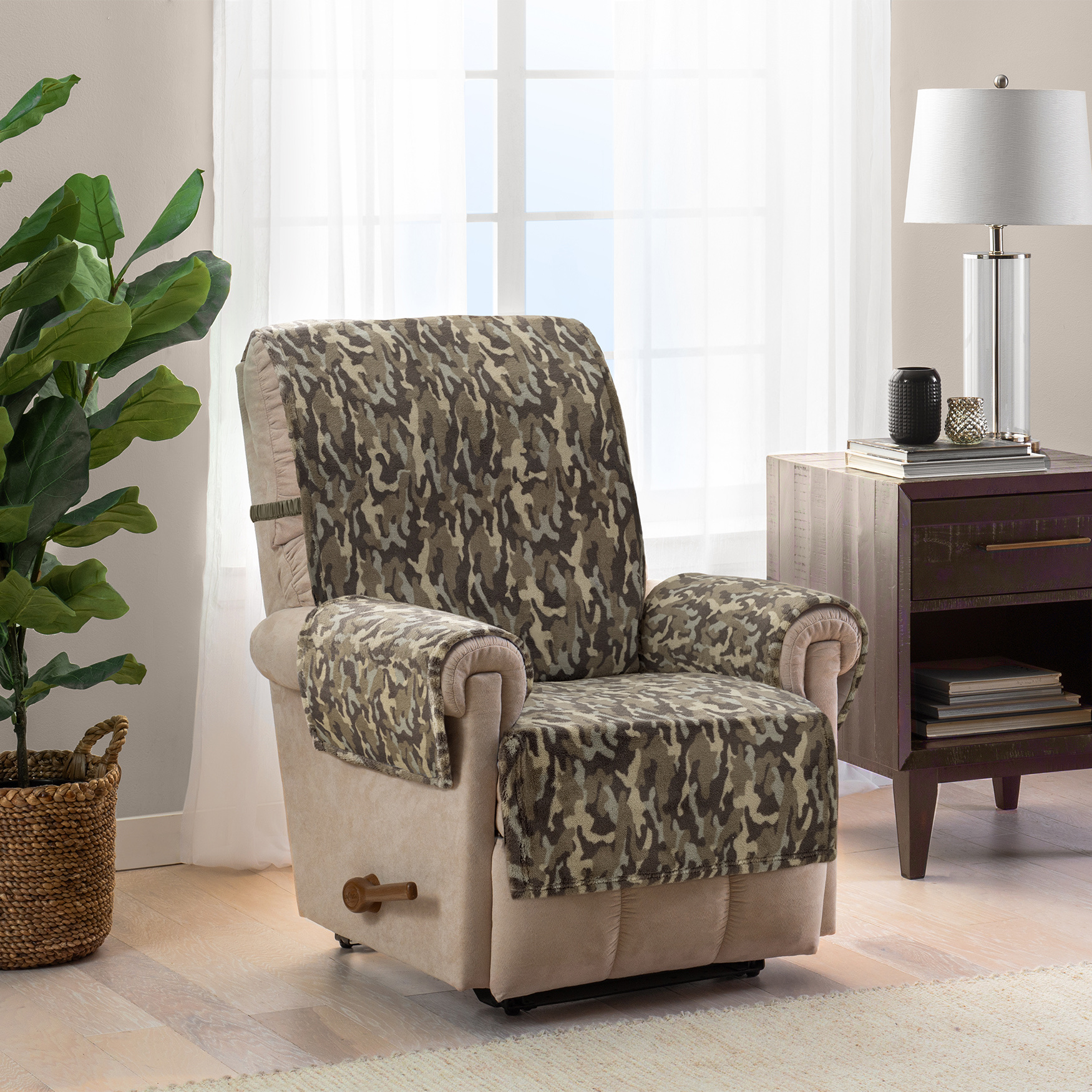 camo recliner slipcover