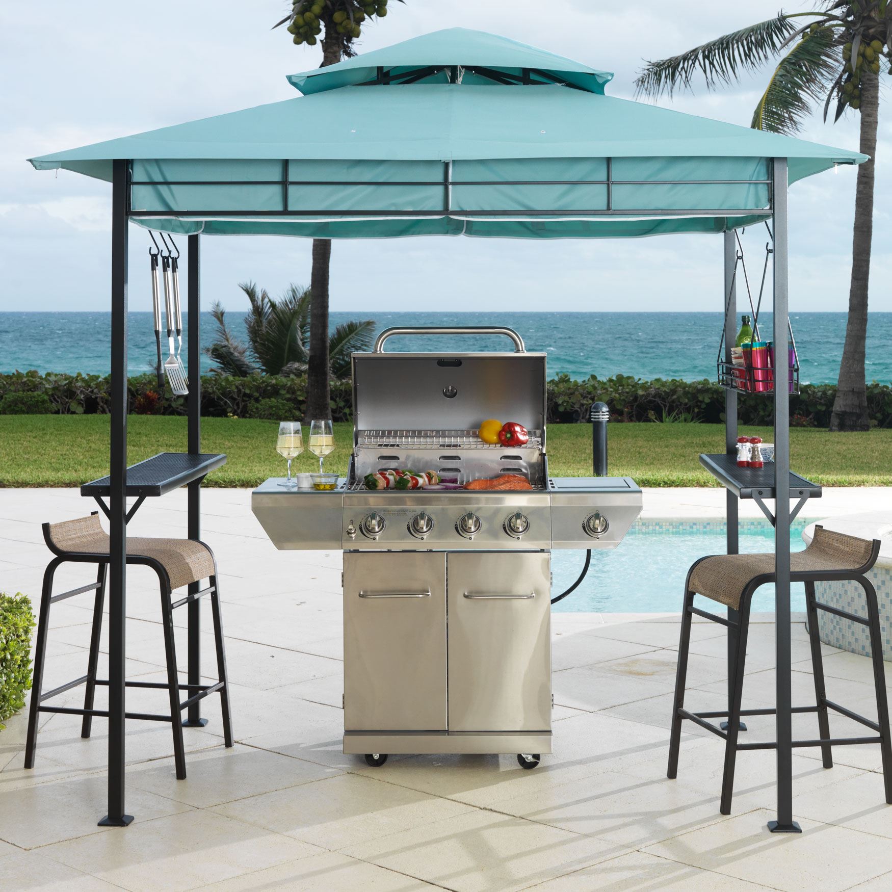 Grillzebo | Plus Size Outdoor Entertaining | Brylane Home