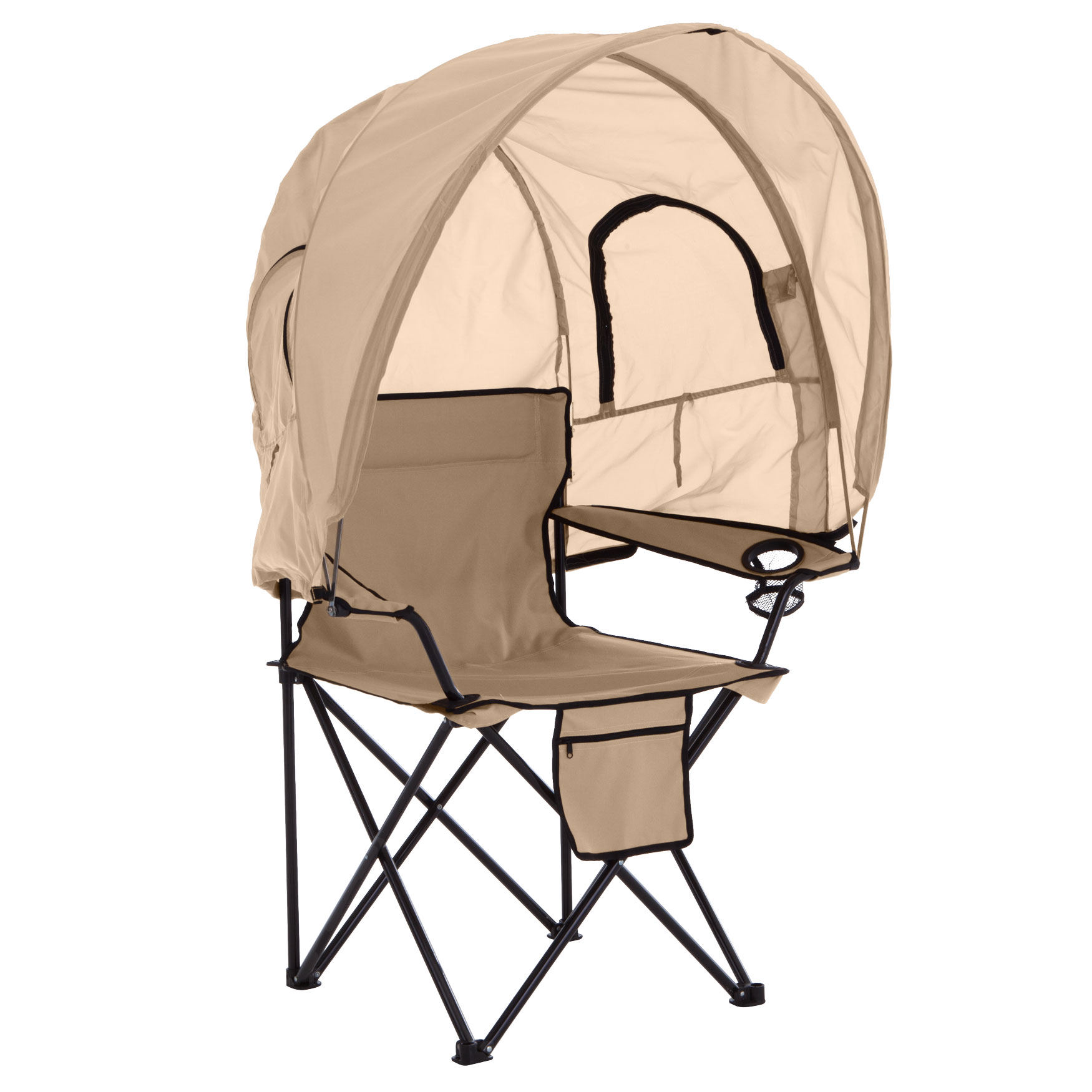 folding bag chair with canopy