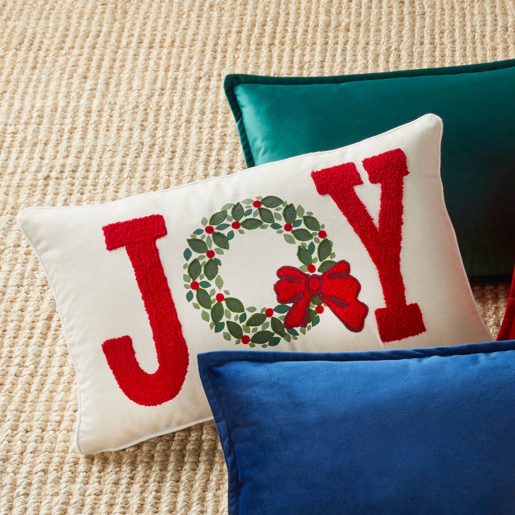 Holiday Lumbar Pillow| Christmas | Brylane Home