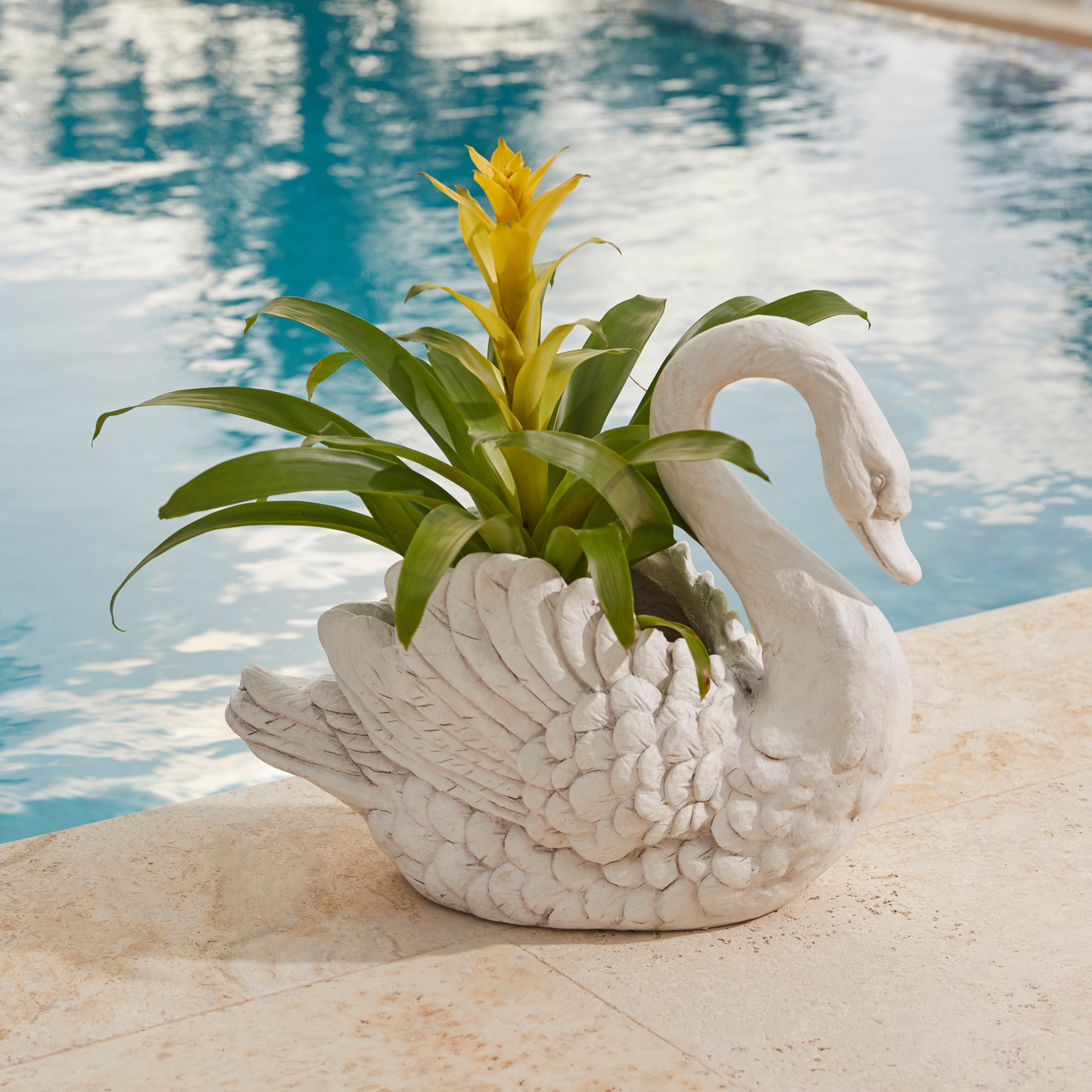 Swan Planter | Brylane Home