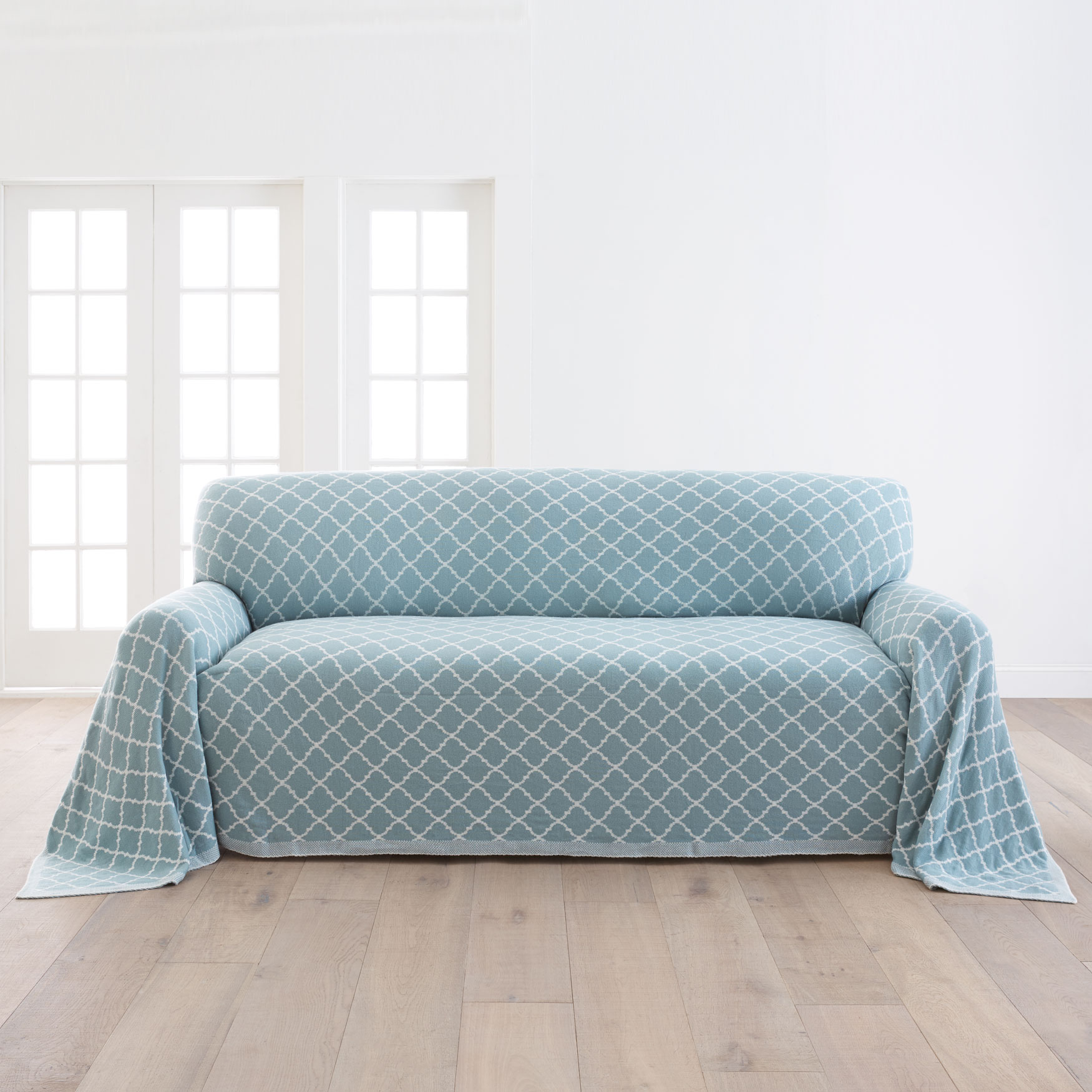 Ogee Knitted Sofa Cover Sofa Covers Brylane Home