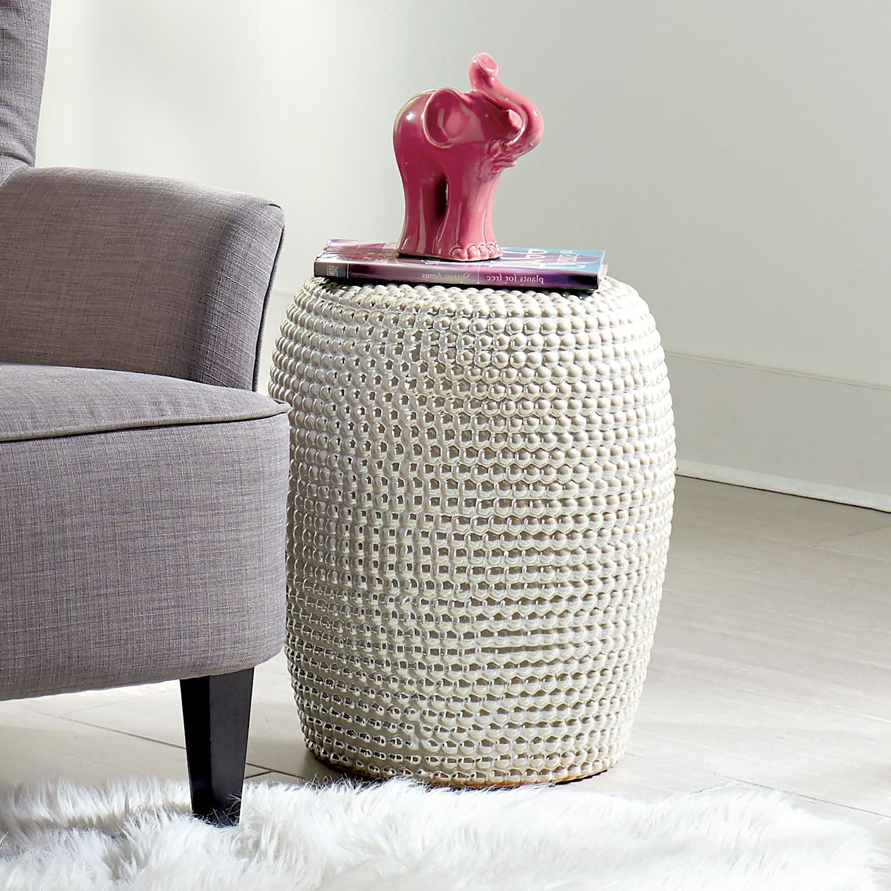 Coralie Side Table Brylane Home