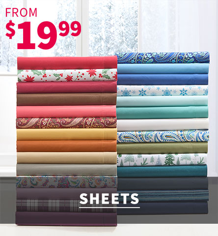 Sheets from $19.99