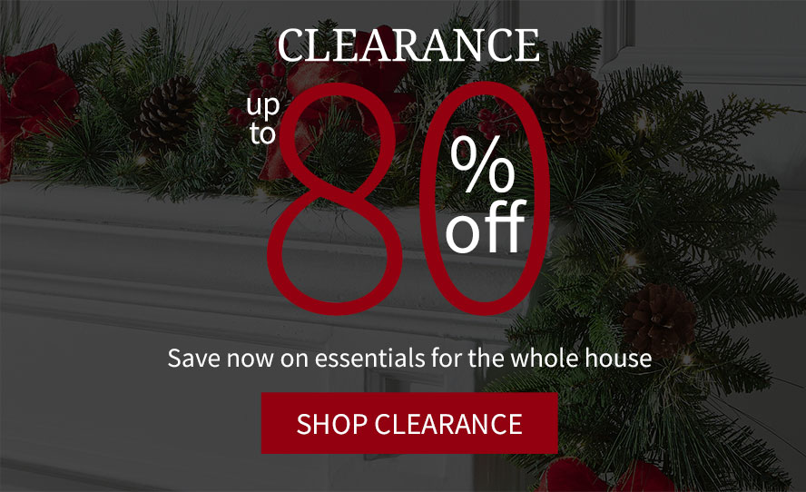 Clearance up to 80% off - Save now on essentials for the whole house. 